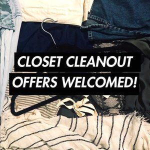 Huge Closet Clean-out!!